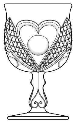 Heart with Thumbprint