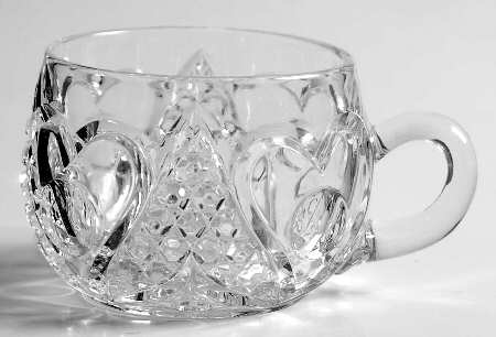 Heart with Thumbprint Punch Cup