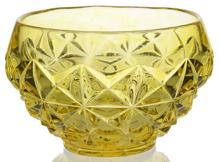 Williamsburg Banana Yellow 4" Rose Bowl