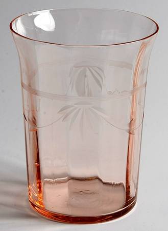 14188-2 Pink 9 Oz Flat Tumbler