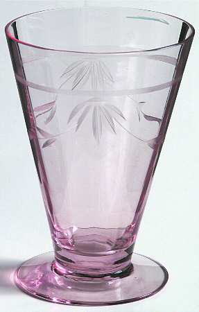 14188-2 Pink 8 Oz Footed Tumbler