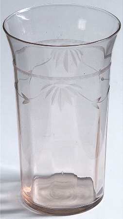 14188-2 Pink 10 Oz Flat Tumbler