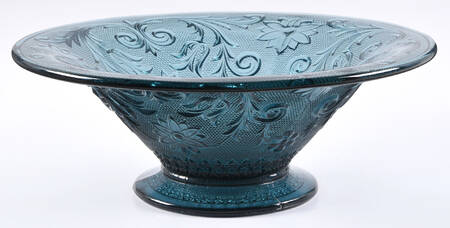 Sandwich Colonial Blue (Bi-Centennial Blue) 11" Console Bowl