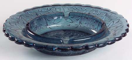 Sandwich Colonial Blue (Bi-Centennial Blue) 7" Ashtray
