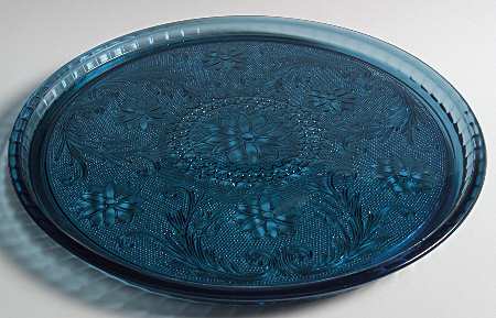 Sandwich Colonial Blue (Bi-Centennial Blue) Tray