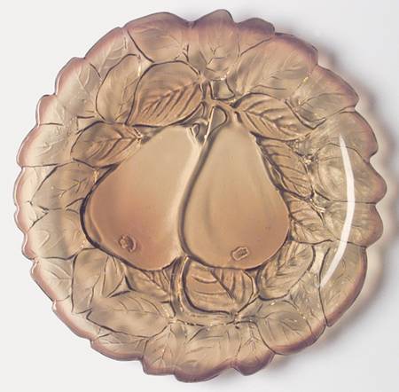 Sweet Pear-Dark Amber (Burnt Honey) 8" Salad Plate