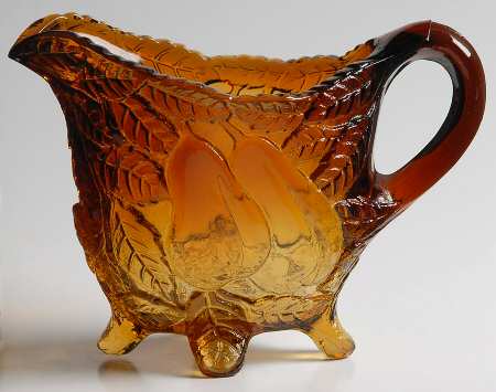 Sweet Pear-Dark Amber (Burnt Honey) Creamer