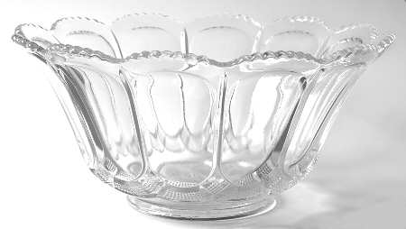 Old Mirror Punch Bowl