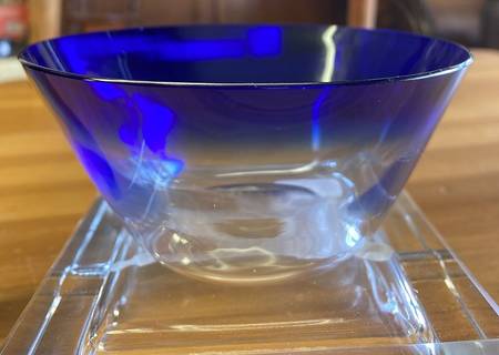 Stuart Blue Finger Bowl