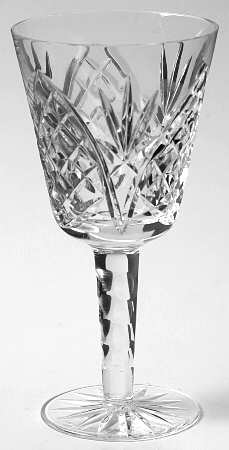 Dove Hill (Oval Cuts Stem) Wine Glass