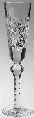 Dove Hill (Oval Cuts Stem) Fluted Champagne