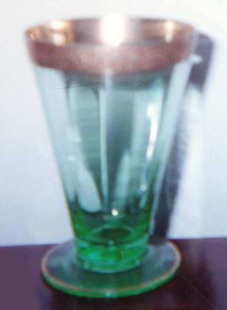 Rambler Rose Green (Stem 14188) Juice Glass