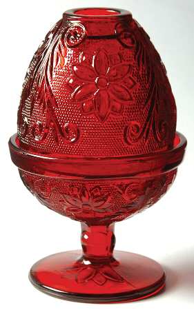 Sandwich Ruby (2 Piece) Fairy Lamp