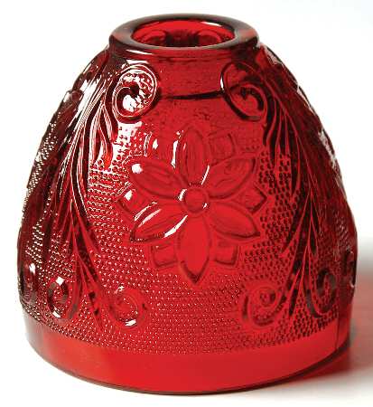 Sandwich Ruby Globe for (2 Piece) Fairy Lamp