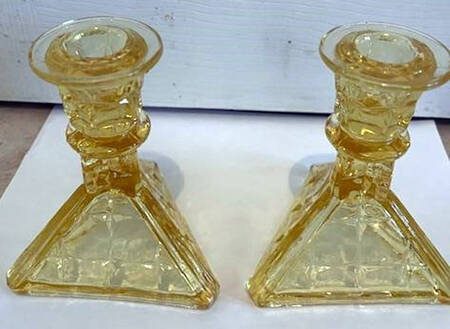 Constellation Yellow Single Light Candlestick