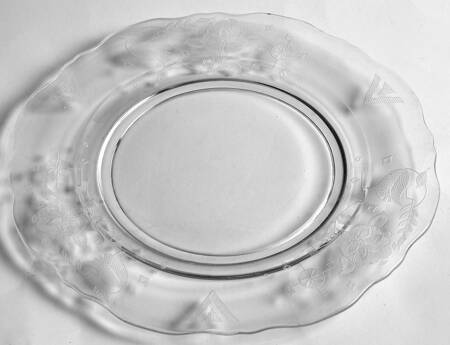 La Salle Clear Salad Plate
