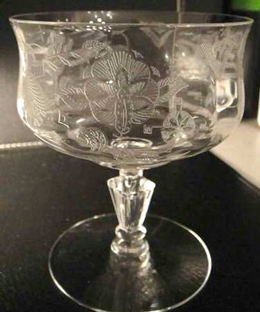 La Salle Clear Low Sherbet