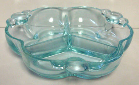 Canterbury Twilight 3-Part Candy Dish, No Lid