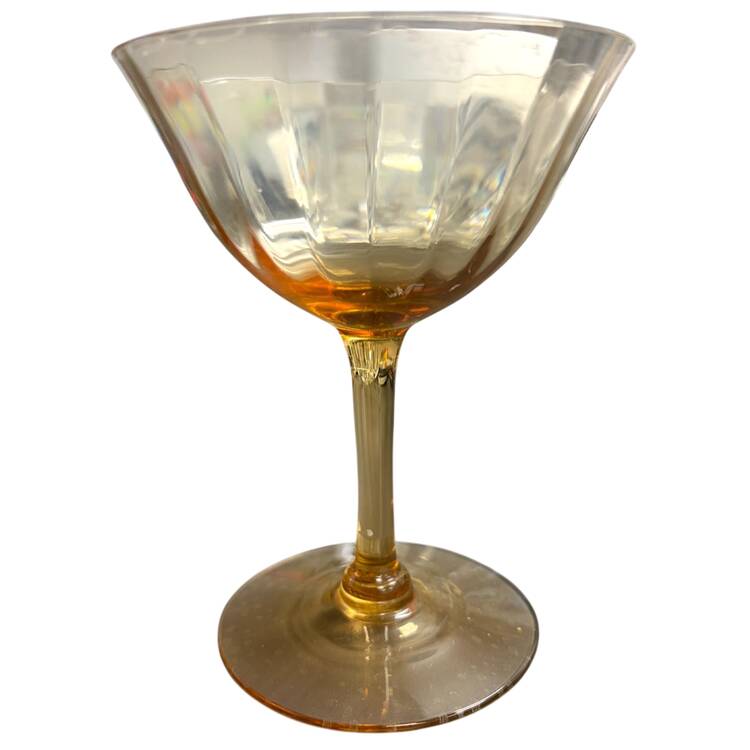 14196-Yellow Champagne/Tall Sherbet