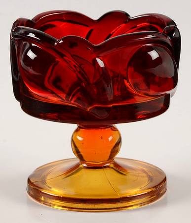 Leaf Sunset Single Light Candlestick