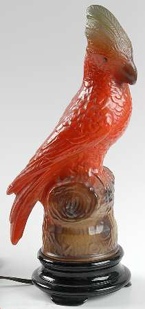 Lamps Orange Body Parrot Lamp