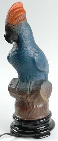 Lamps Light Blue Body Parrot Lamp