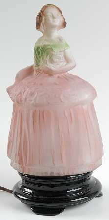 Lamps Girl Lamp (Decorated)