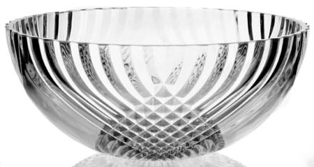Trillium Clear and (Light Blue) 10" Round Bowl