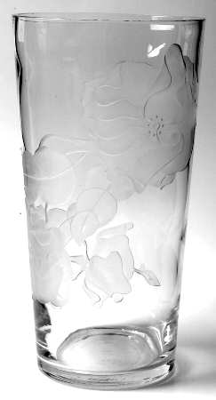 Carved Roses Flip Flower Vase