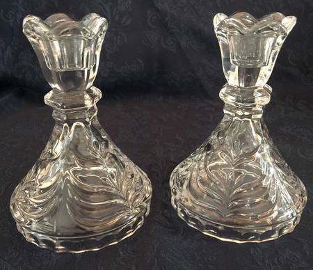 Mercedes Clear 5 Light Candlestick