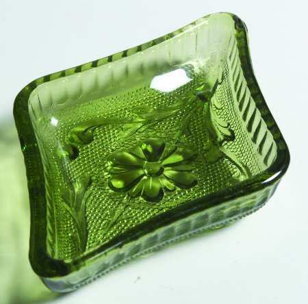 Sandwich Pine Green Diamond Ashtray