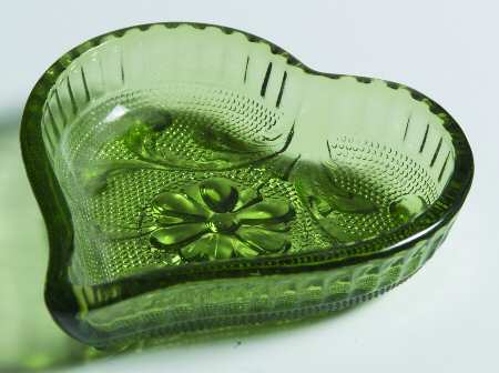 Sandwich Pine Green Heart Ashtray