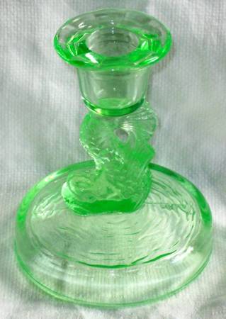 Animals & Figurines #9671 4" Dolphin Candlestick with Plain Base