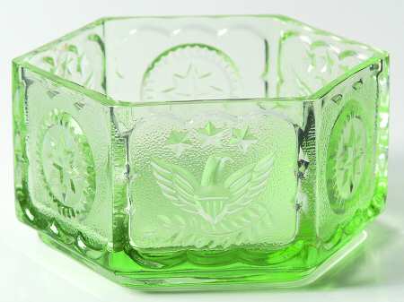 Colonial Green Candy Box No Lid