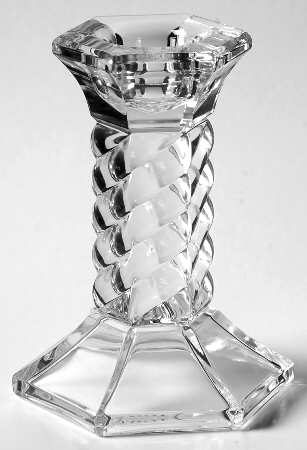 Rubin 3" Single Light Candlestick