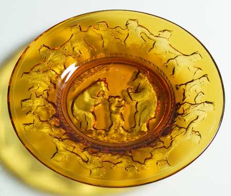 Nursery Rhyme Amber Child's Plate