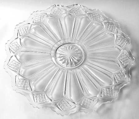 Crown (#52) Large Torte Plate
