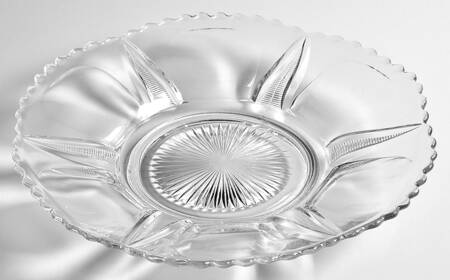Ladders Clear Dinner Plate
