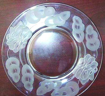 Magnolia (Sandcarved) Sandwich Plate