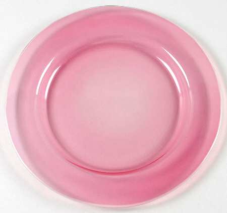 Stuart Pink (Rose) Luncheon Plate