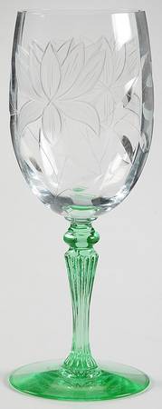 15016-1 Green (Green Stem) by Tiffin-Franciscan