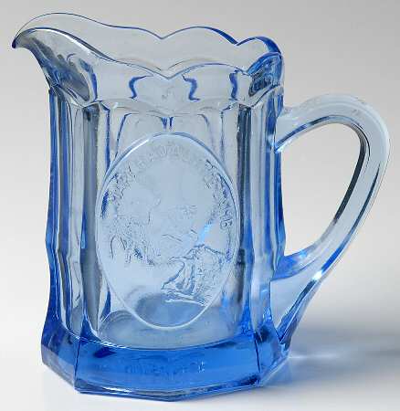 Nursery Rhyme Blue Child's Mini Pitcher