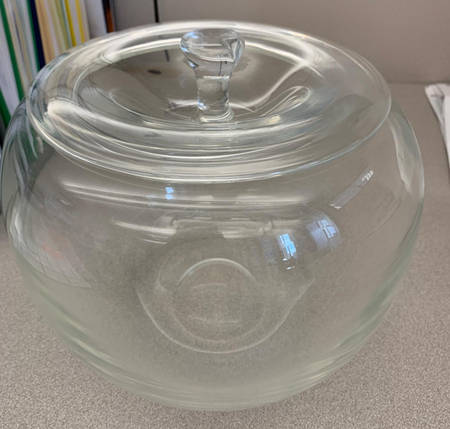 Apple Large Covered Bowl