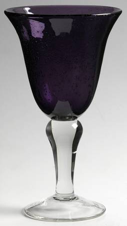 Corsica Plum Water Goblet