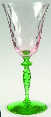 1117-8 Pink and Green by Tiffin-Franciscan