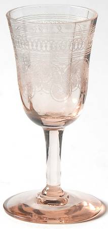 14196-11 Pink Cordial Glass