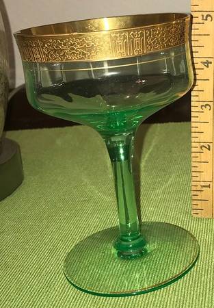 Valencia Green (Stem 14188) Champagne/Tall Sherbet
