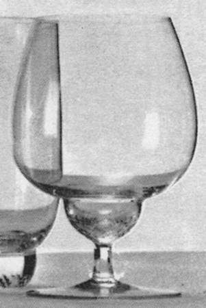 Rotunda Cut Brandy Glass