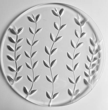 Floral Vine 12" Round Platter