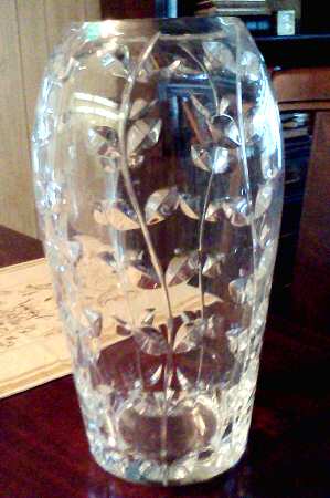 Floral Vine 12" Flower Vase